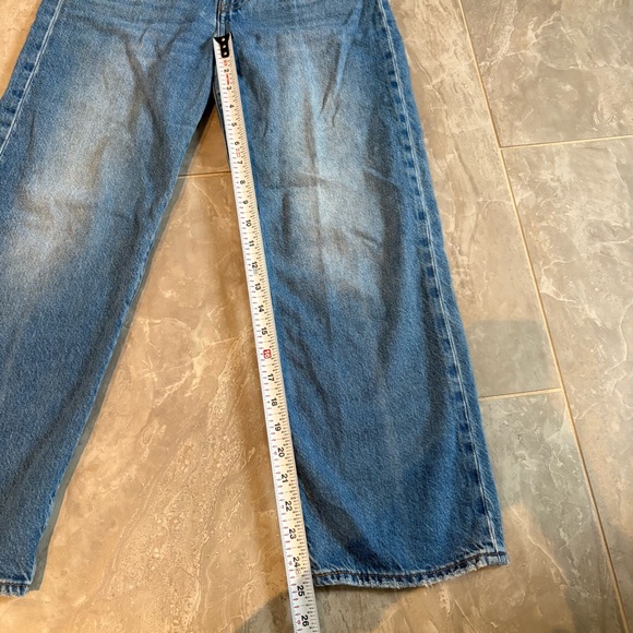 Levi's Women's Ribcage Straight Ankle Denim Jeans Sz 26 Classic Preppy USA - Picture 7 of 12